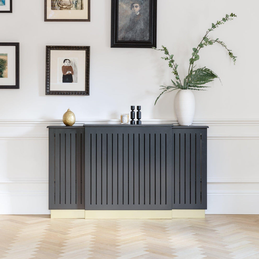 Iliana Extending Radiator Cover in Charcoal Grey - Laura James – Laura ...