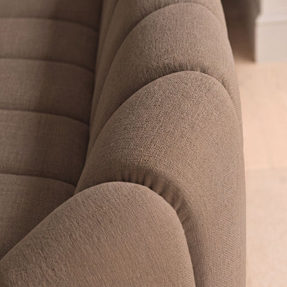 Dune 3 Seater Sofa - Natural Brown