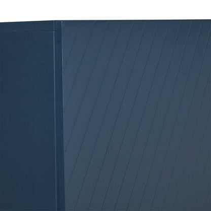 Jack shoe cabinet - geometric - blue - Laura James