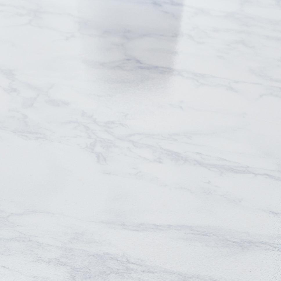 Jay desk - marble effect and black - Laura James