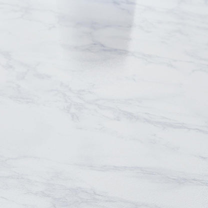 Jay desk - marble effect and black - Laura James