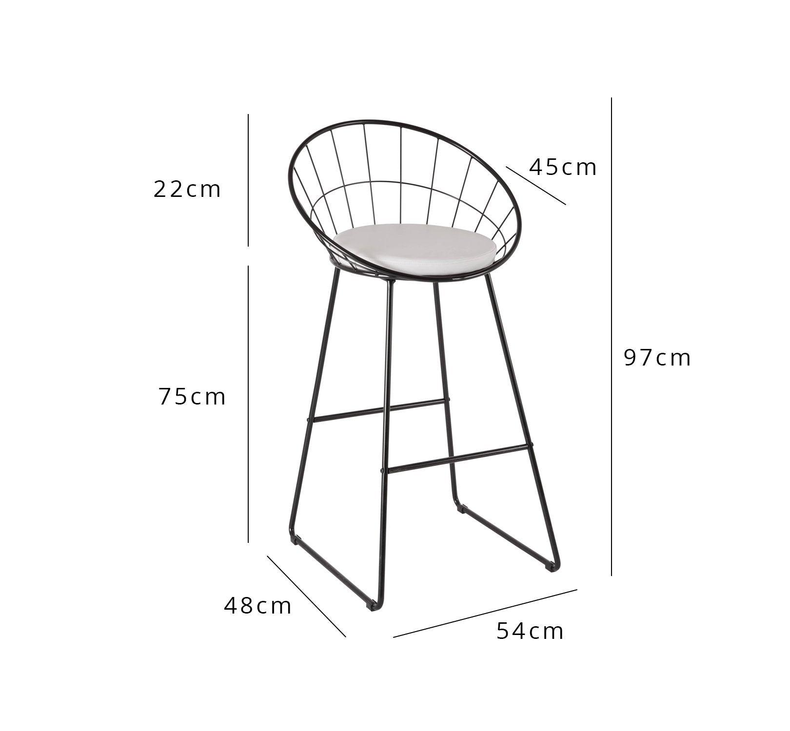 Jimmy breakfast bar stool - Laura James