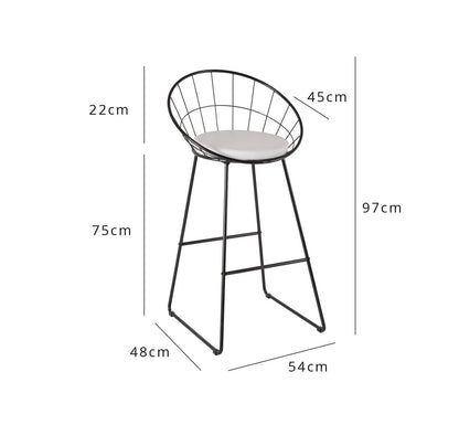 Jimmy breakfast bar stool - Laura James