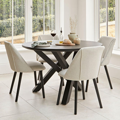levi-freya-sand -round-4-seater-dining-set