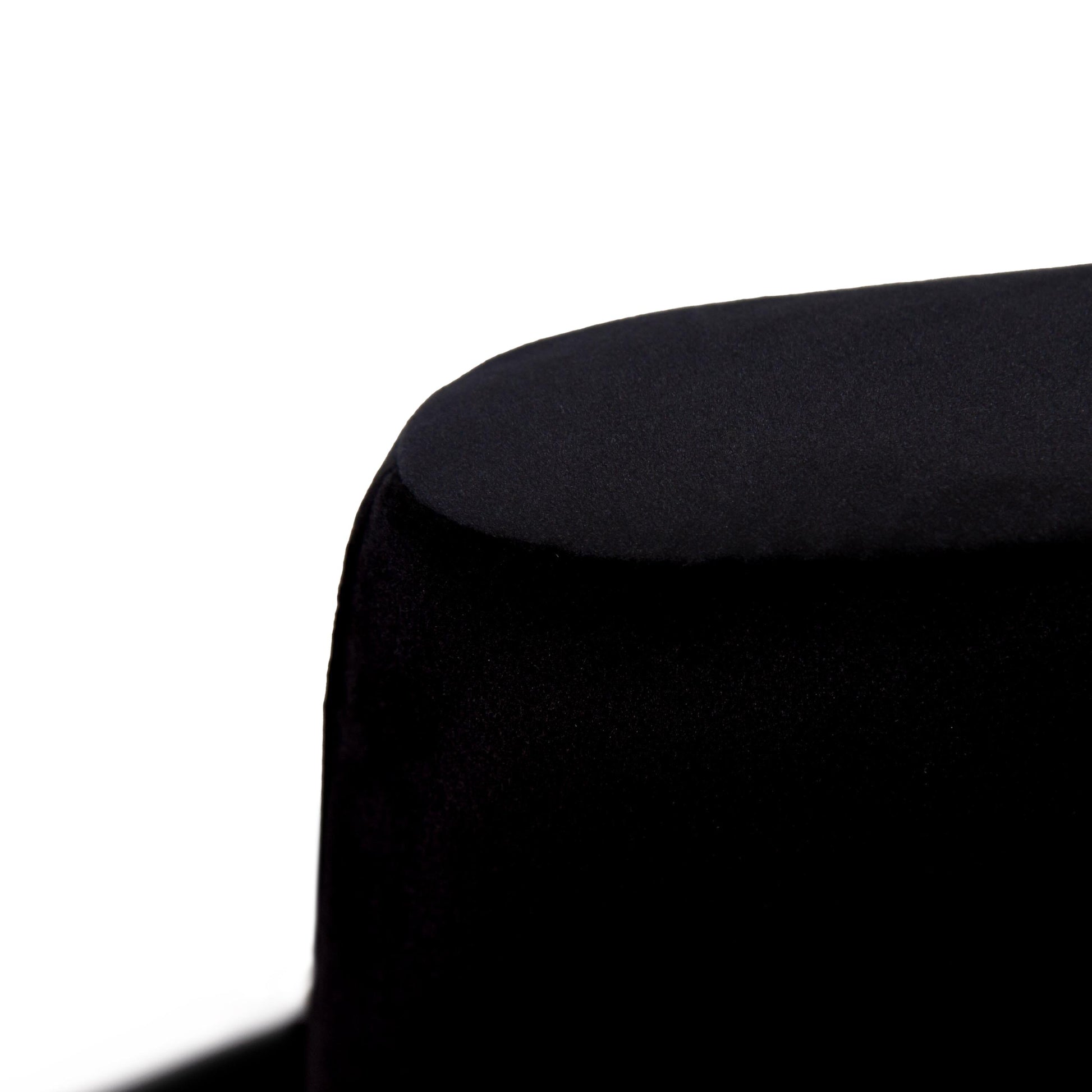 Lola Black Dining Chairs - Set of 2 - Chrome Legs - Laura James 