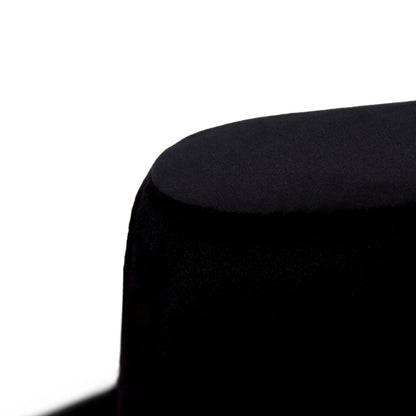 Lola Black Dining Chairs - Set of 2 - Chrome Legs - Laura James 