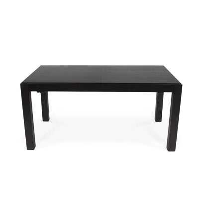 Magnus Black Wood Dining Table - Extendable - Laura James