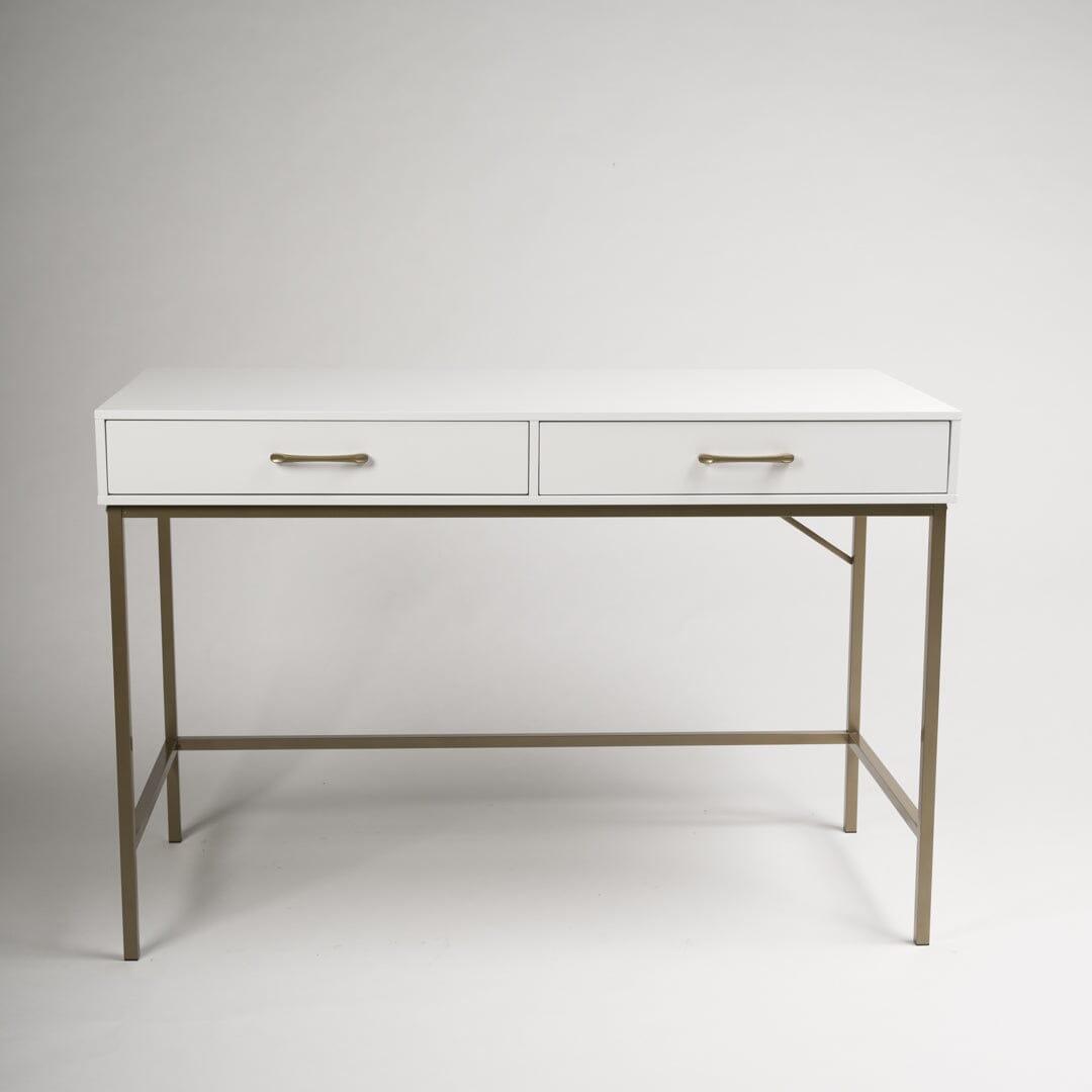 Marie White Dressing Table with Drawers Laura James Ireland Marie White Dressing Table with Drawers Laura James Ireland