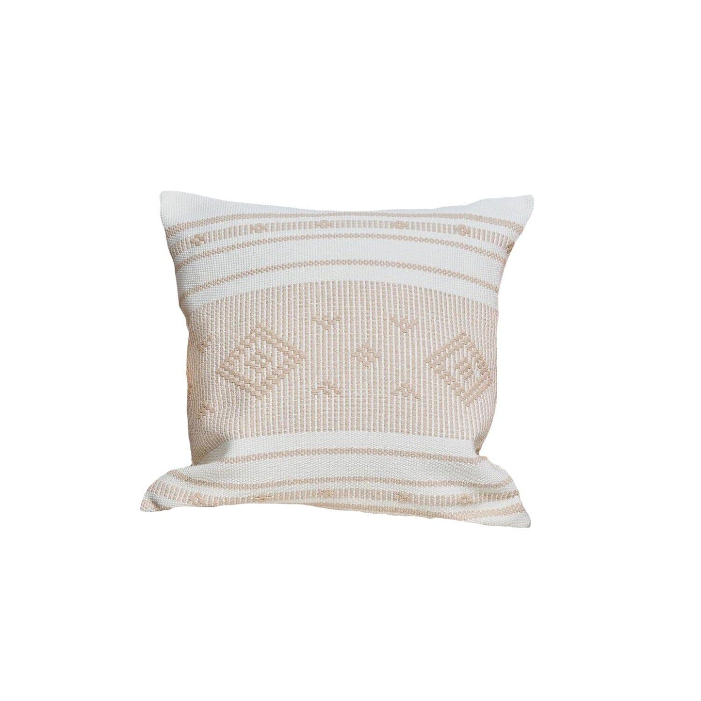 Natural aztec cushion cover - Laura James