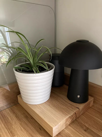 Brockhill Rechargeable Lamp - Black - laura James 