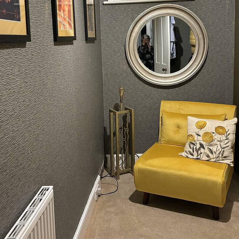 Una Single Sofa Bed - Yellow - Laura James 