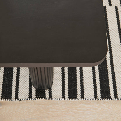 Orla Wooden Coffee Table - Jet Black - Laura James