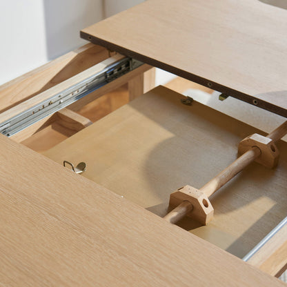 Paul Whitewash Extending Dining Table - Large - Laura James 