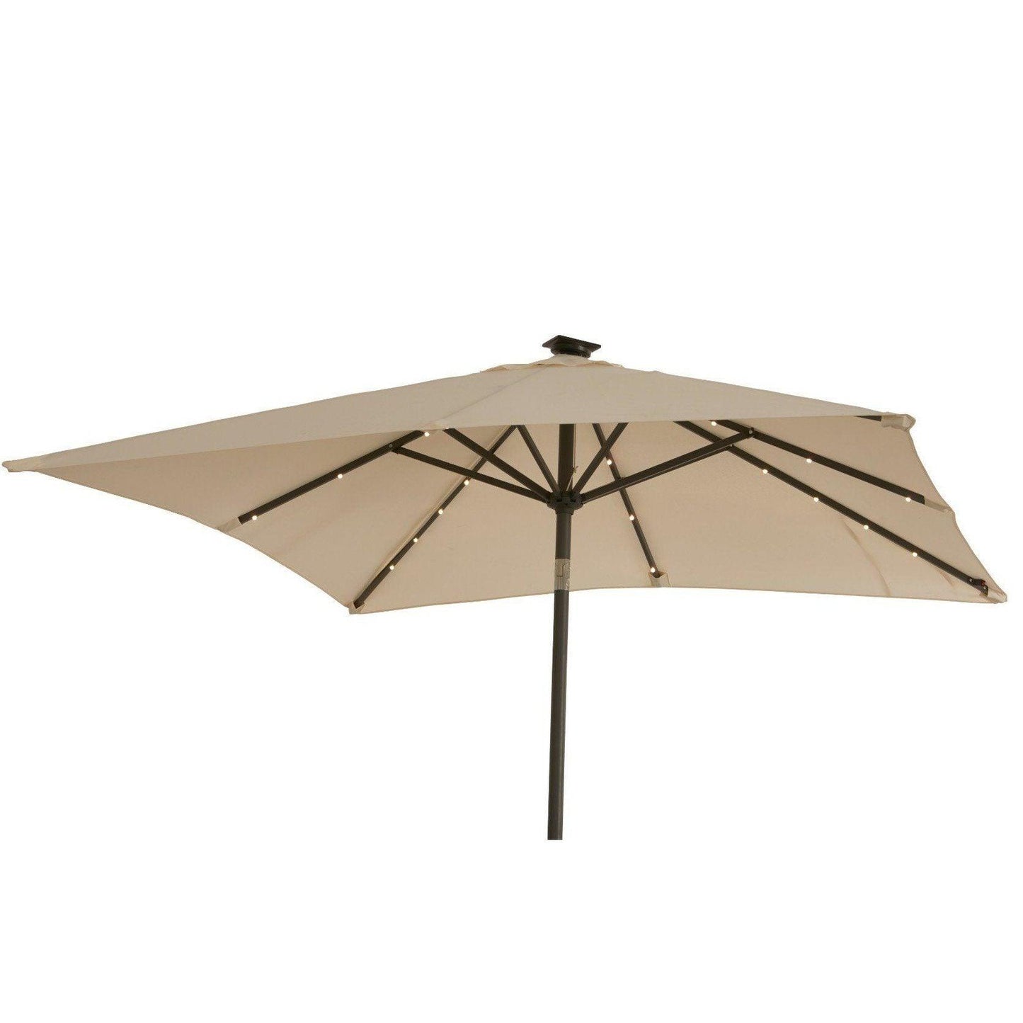 Premium LED 2x3m Square Parasol - Laura James