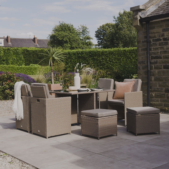 8SeaterRattanCubeOutdoorDiningSet-GlassTop1x1 - Laura James