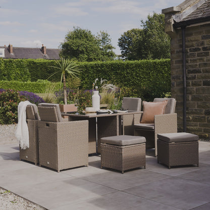 8SeaterRattanCubeOutdoorDiningSet-GlassTop1x1 - Laura James