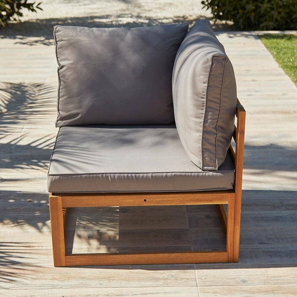 Rowan Grey Chair with 2-Seater Sofa & Coffee Table Set