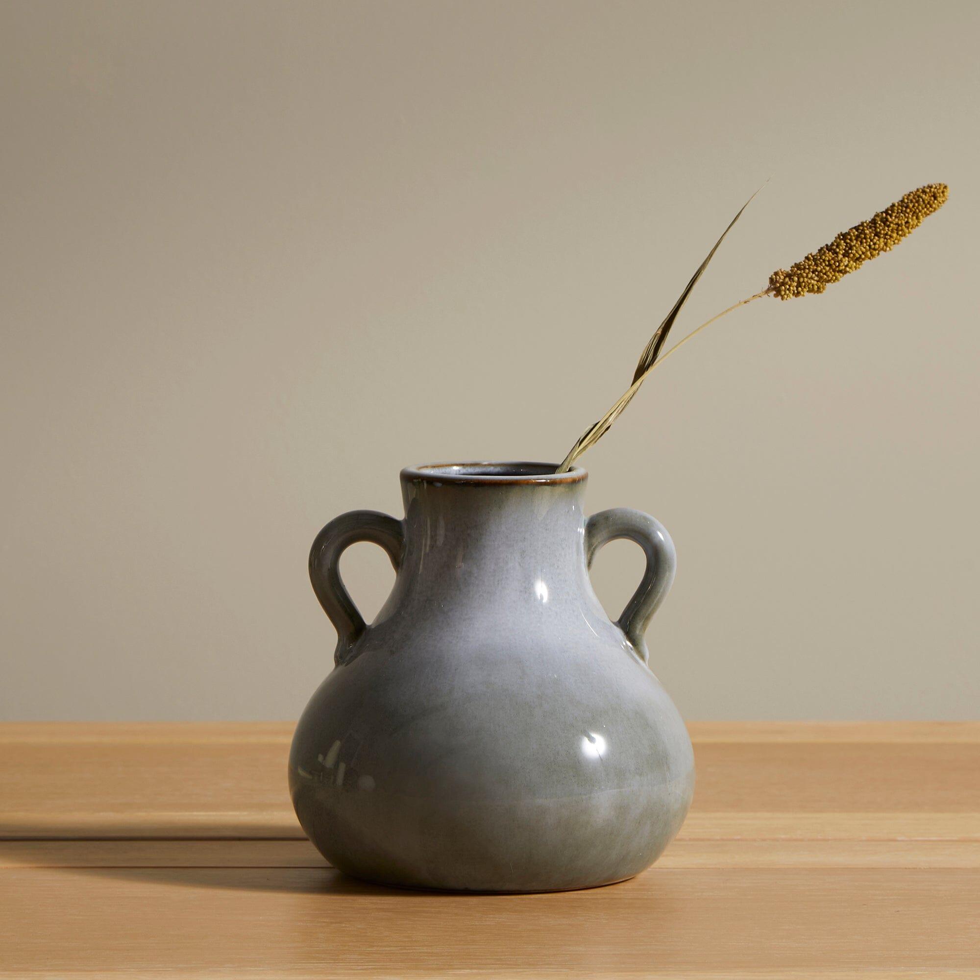 Ruthwell 16cm Ceramic Vase - Blue – Laura James Ireland