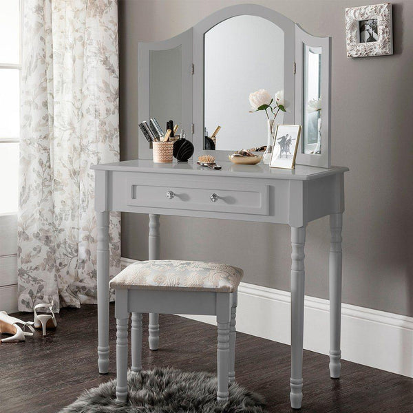 bjorn dressing table grey RA-HOMESTORE Style Bjorn Dressing Table