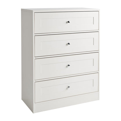 Stevie 4 Drawer Chest of Drawers white - Laura James