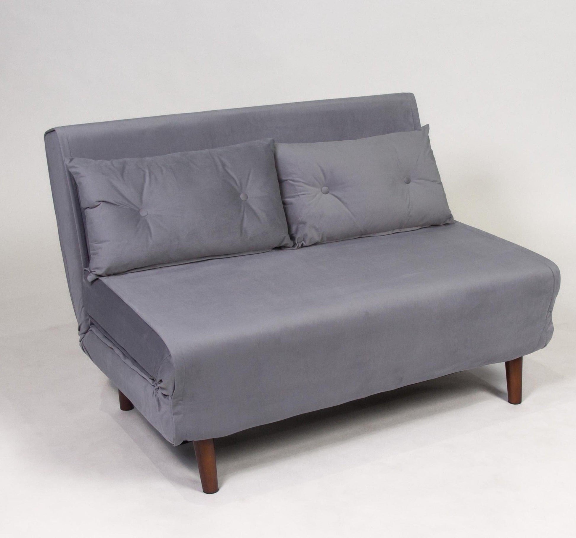 Una Grey Double Sofa Bed