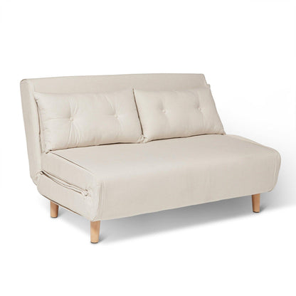 Una Oatmeal Double Sofa Bed - Laura James