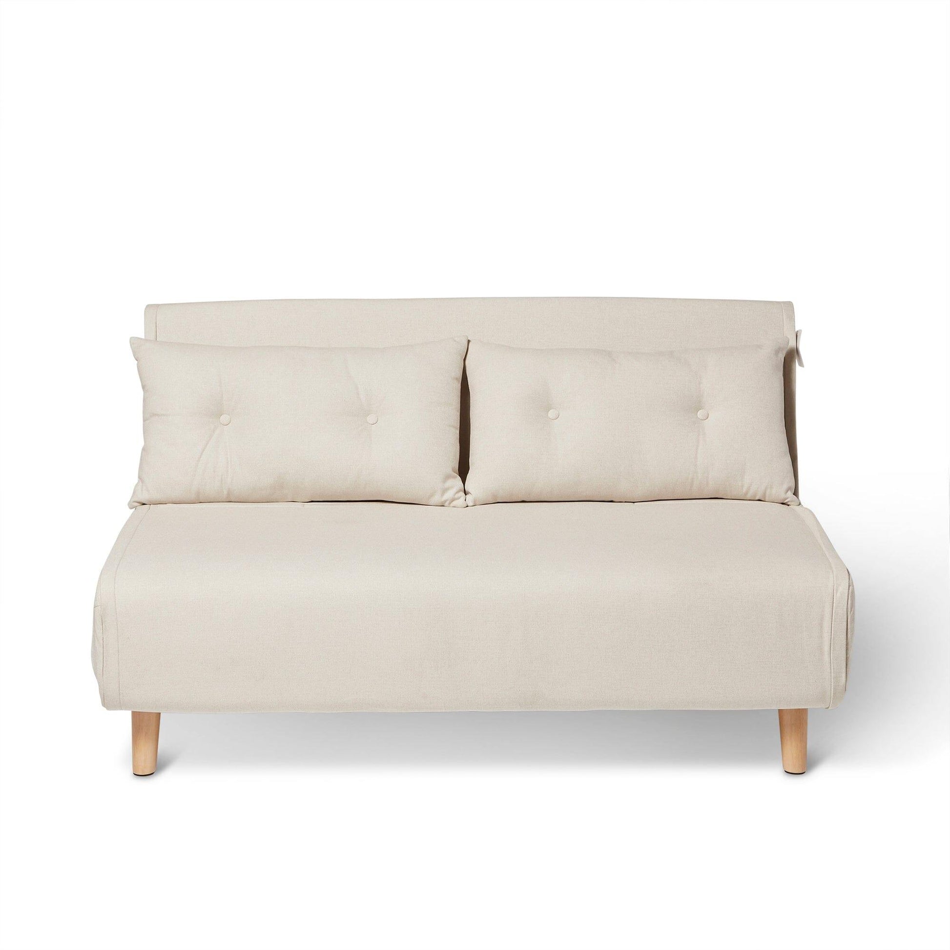 Una Oatmeal Double Sofa Bed - Laura James