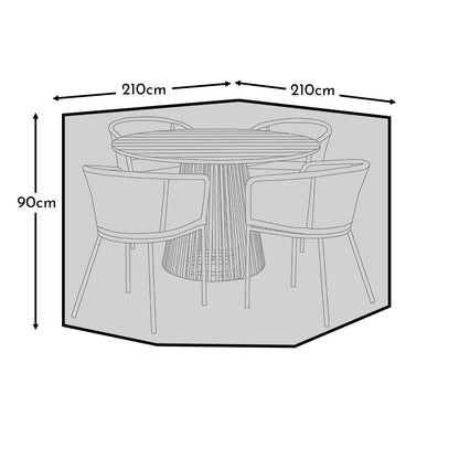 Willow Hali 4 Seater Furniture Cover 
