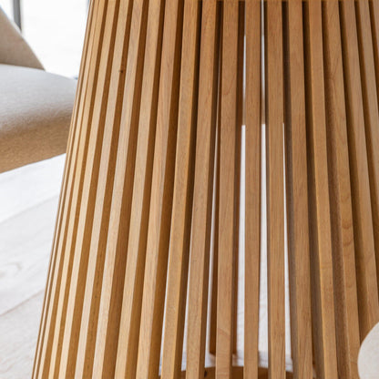Willow Round Dining Table Pale Oak - Laura James