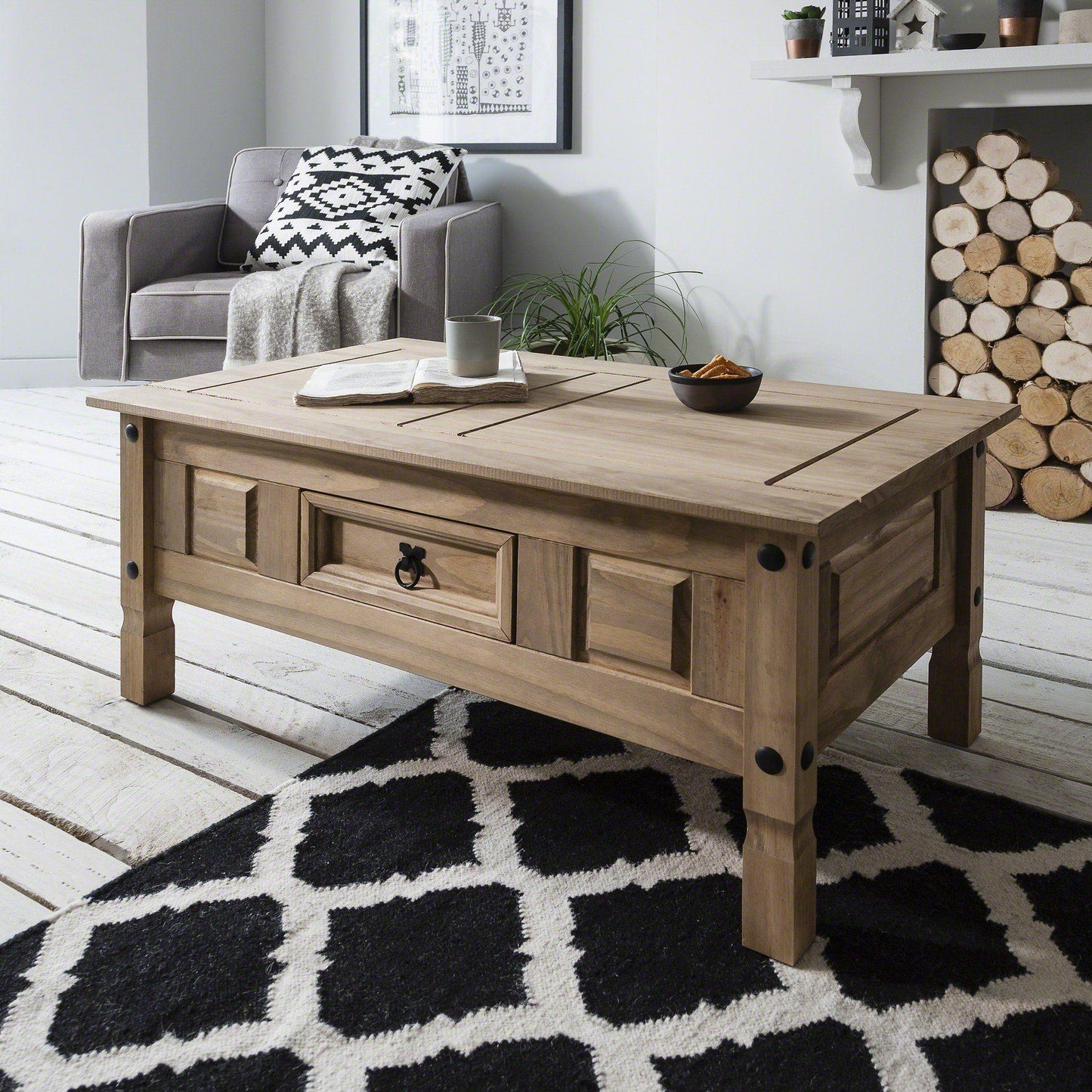 Wooden Coffee Table - Laura James
