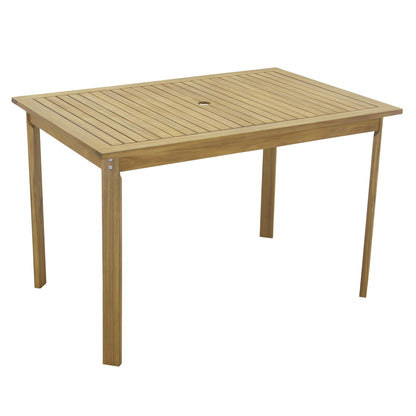 Ackley wooden garden furniture – 6 seater outdoor dining set - Laura James