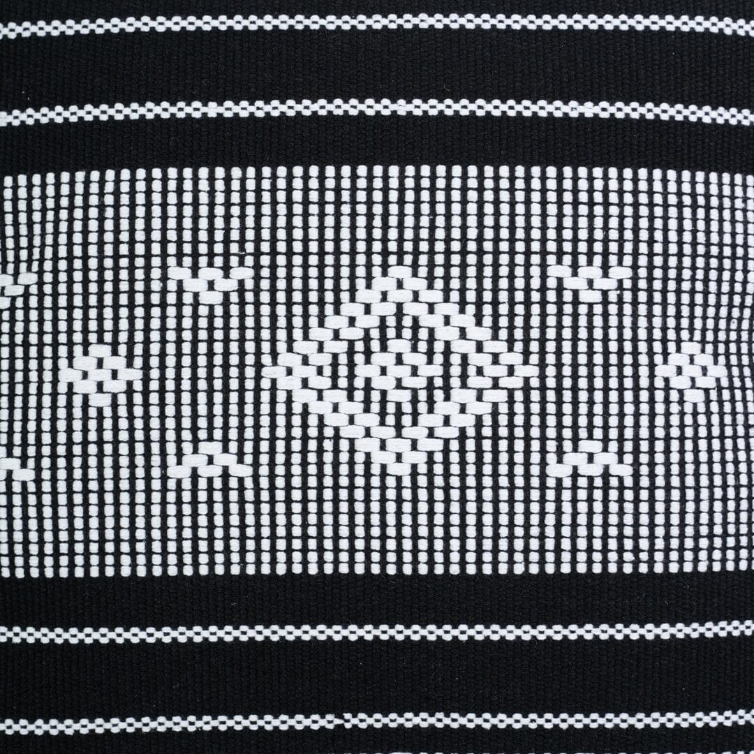 Black Aztec Cushion Cover 