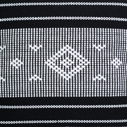 Black Aztec Cushion Cover 