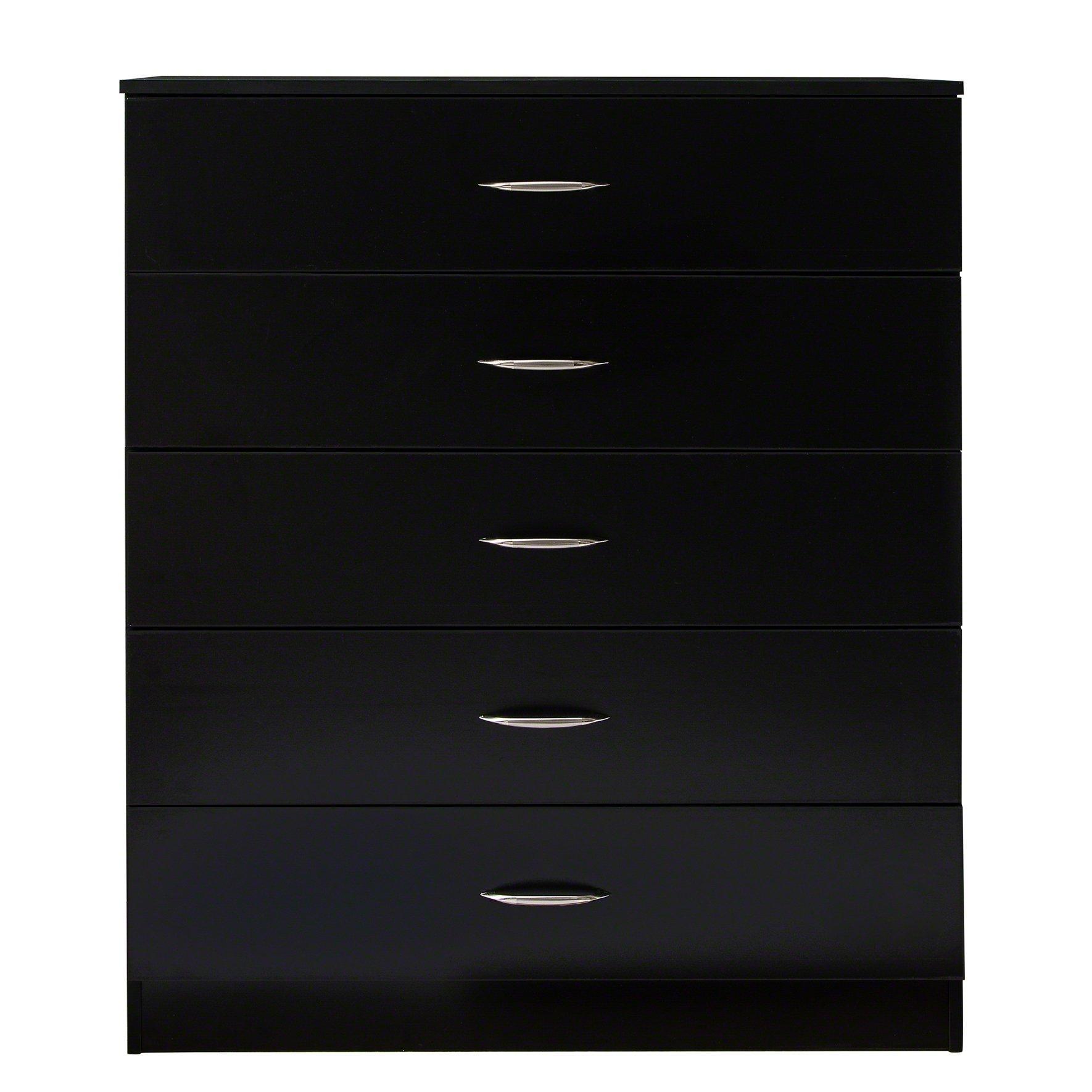 Chest of Drawers - Black - Laura James