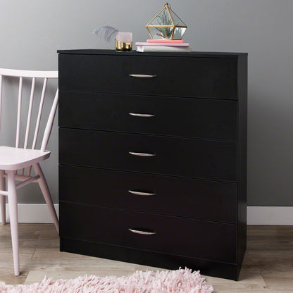 Chest of Drawers - Black - Laura James