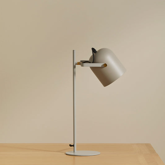 Birstall 41cm Metal Desk Lamp - Mist Grey - Laura James
