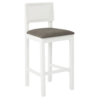Charlie bar stool - white - Laura James