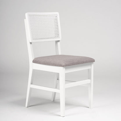 Charlie dining chair - white