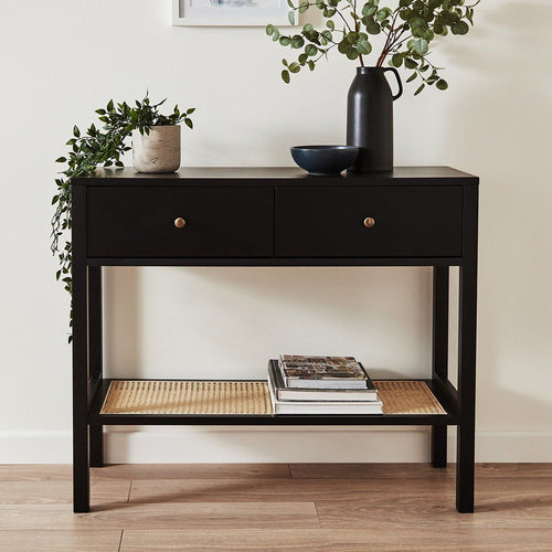 Charlie console table - black
