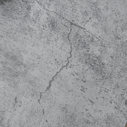 Jay desk - concrete effect and chrome - Laura James