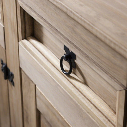 Sideboard - 3 Drawers 3 Doors - Solid Wood - Laura James