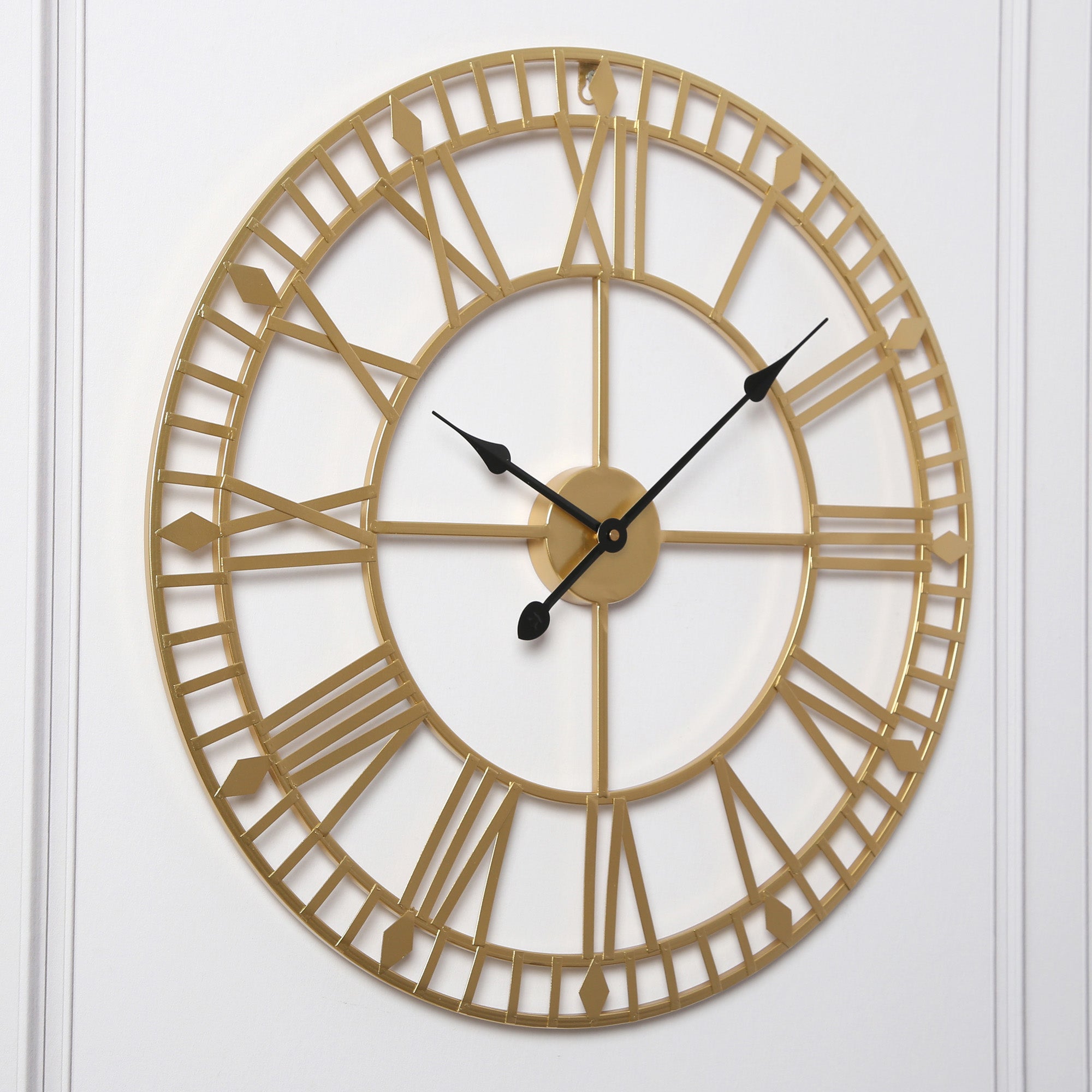 Skeleton Clock – Gold – 60cm