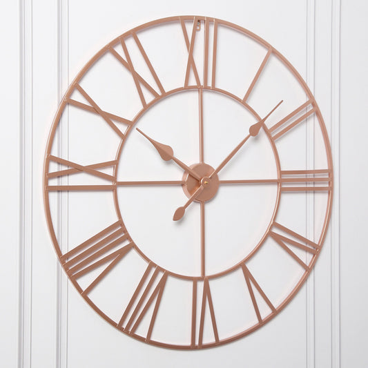 Skeleton Clock – Copper – 80cm