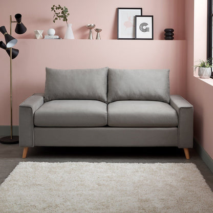 Elodie Velvet Grey Sofa