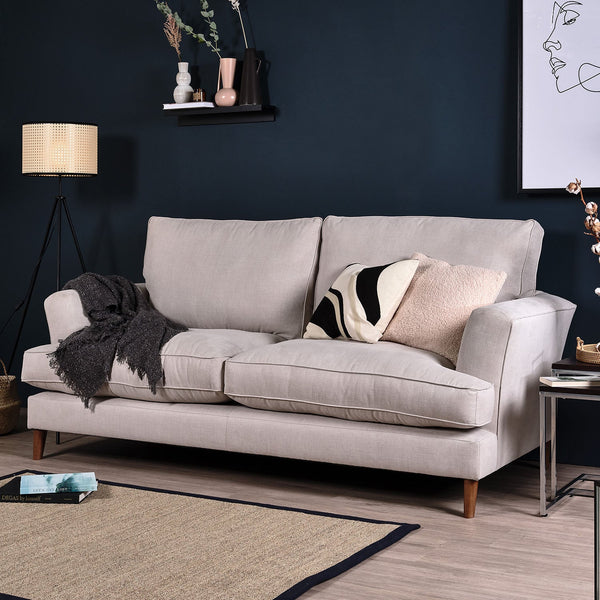 Frankie Medium Sofa Seater Natural Clay – Laura James, 60% OFF