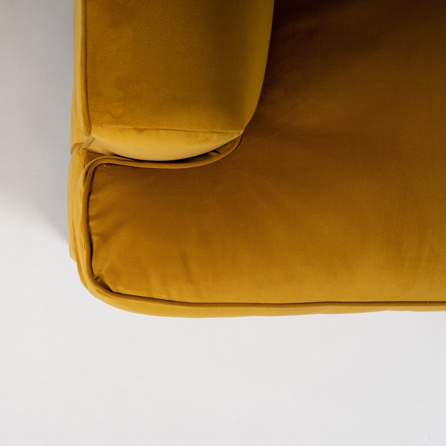 Frankie medium sofa - 3 seater - Turmeric Yellow