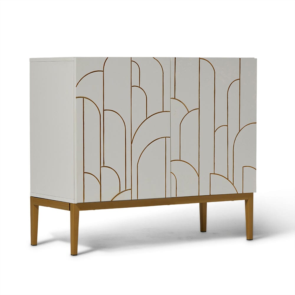 Gatsby 2 Door Sideboard – Snow White