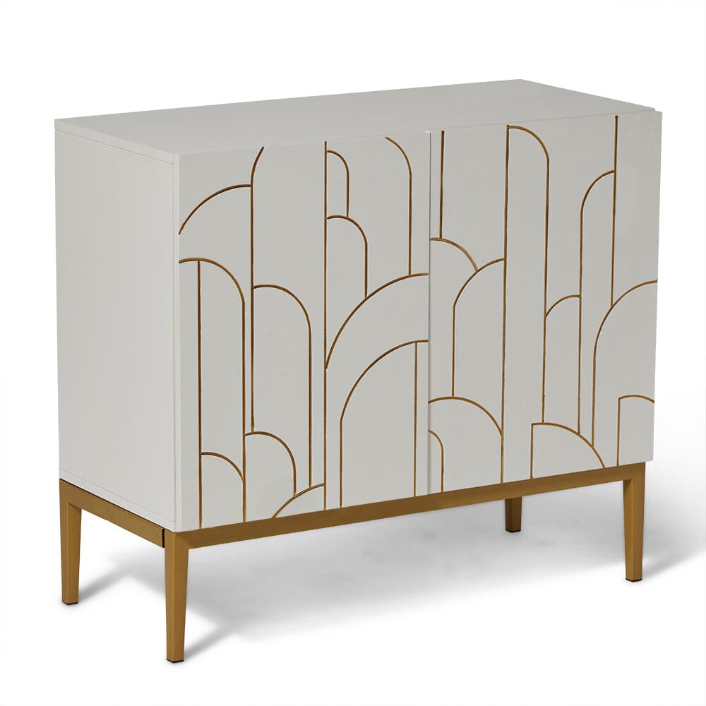 Gatsby 2 Door Sideboard – Snow White