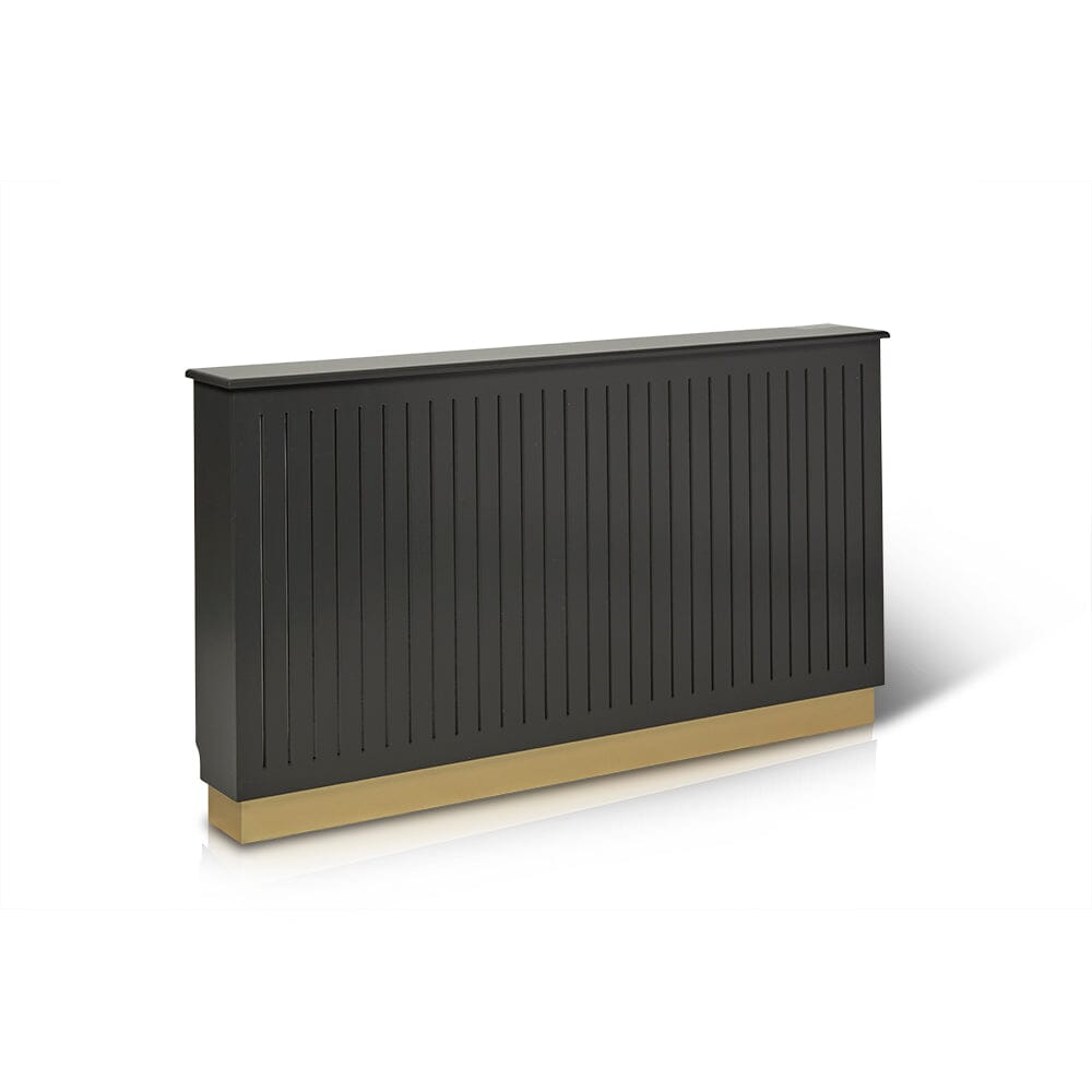 Iliana Large Radiator Cover in Charcoal Grey