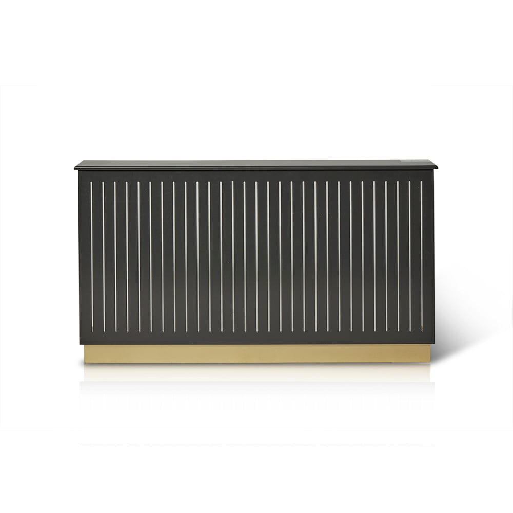 Iliana Large Radiator Cover in Charcoal Grey